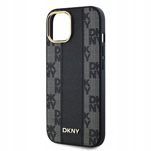 Etui do iPhone 15 Plus / 14 Plus DKNY Leather Checkered Mono MagSafe na Arena.pl