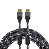 KABEL HDMI 1,8m M/M V2.0 4K 100% MIEDŹ GOLD pin HQ