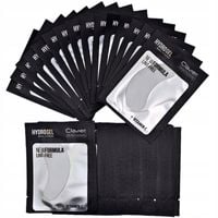 100szt Płatki pod oczy do przedłużania rzęs żelowe czarne