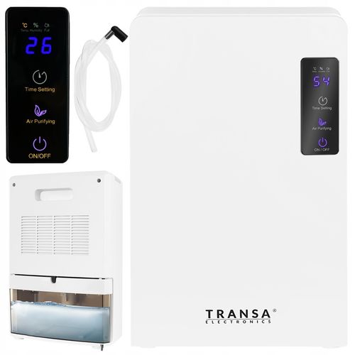 Osuszacz powietrza Pochłaniacz wilgoci Higrostat UV LCD 1,7L 90W na Arena.pl