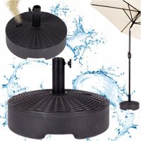 Podstawa Parasola Stojak Pod Parasol Ogrodowy Tarasowy Obciążenie Wodny 22l