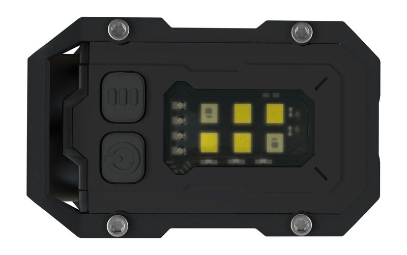 Latarka LED Newell EDC Nyks  Solid - czarna zdjęcie 4