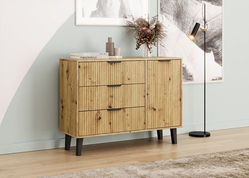 Komoda Scandi 1D3S SLIM DĄB ARTISAN na Arena.pl