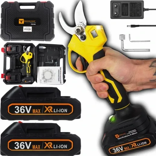 SEKATOR ELEKTRYCZNY AKUMULATOROWY 2X BATERIA 30mm zdjęcie 1