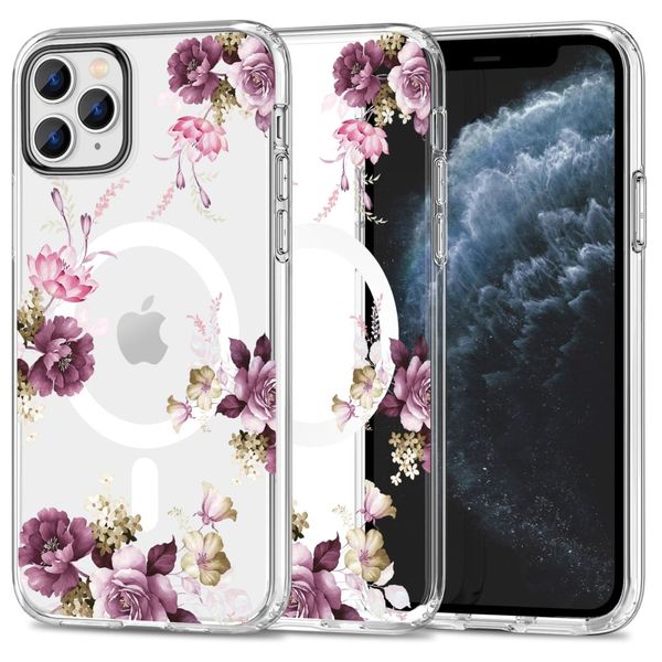 TECH-PROTECT MAGMOOD MAGSAFE IPHONE 11 PRO SPRING FLORAL zdjęcie 1