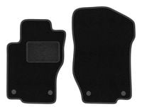 Dywaniki welurowe przód Mercedes GL X164 2006-2012 czarne LUX