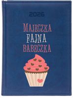 KALENDARZ A6 2026 TYGODNNIOWY PLANER NADRUK UV PREZENT DLA DZIEWCZYNY