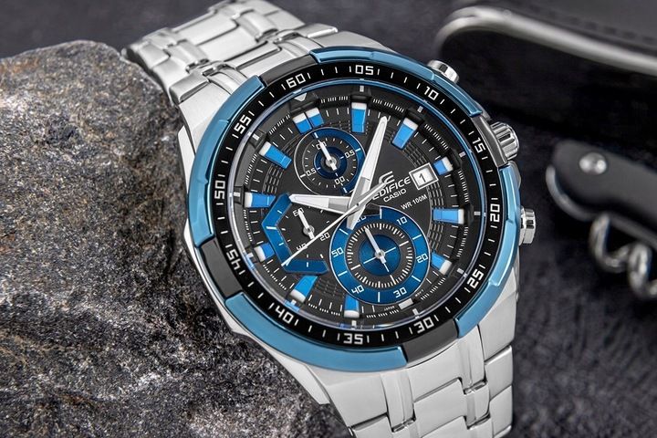 Zegarek Męski CASIO EDIFICE EFR-539D-1A2VUEF + BOX zdjęcie 3