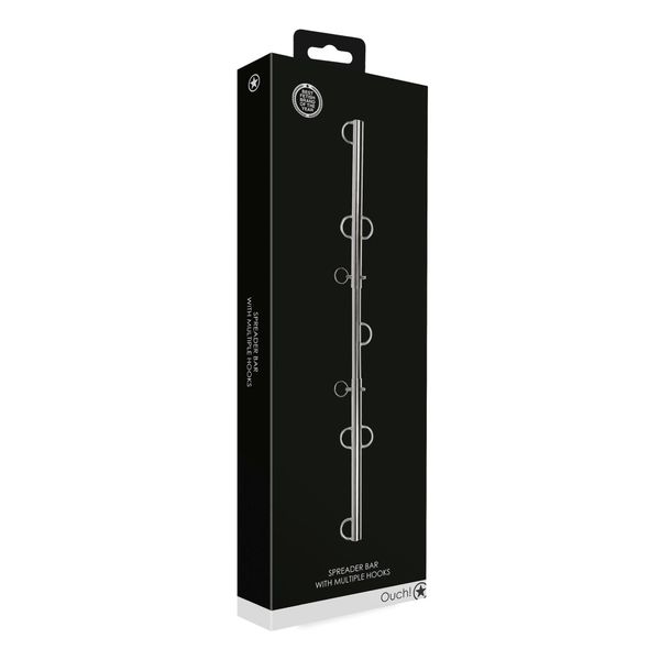 Spreader Bar With Multiple Hooks - Silver zdjęcie 2