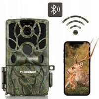 FOTOPUŁAPKA KAMERA LEŚNA FULL HD 4K 48Mpx IR CZUJNIK RUCHU WIFI I BLUETOOTH