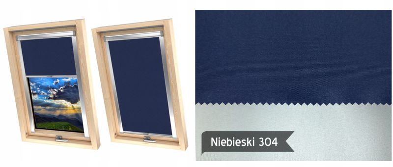 Roleta Dachowa Zaciemniająca do okien FAKRO 78x98 zdjęcie 9