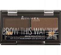 RIMMEL zestaw do brwi BROW THIS WAY #003