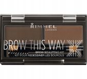 RIMMEL zestaw do brwi BROW THIS WAY #003