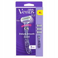 Maszynka Gillette Venus Deluxe Smooth Swirl + 3 wymienne ostrza