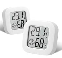 termometr higrometr miernik wilgotności 2szt