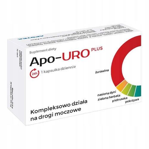 Apo-URO Plus Wsparcie Dróg Moczowych 30 Kapsułek zdjęcie 3