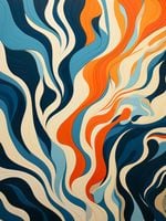 Plakat 75x100cm Oceaniczne Fale
