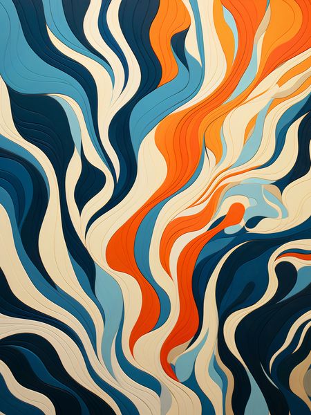 Plakat 75x100cm Oceaniczne Fale zdjęcie 1
