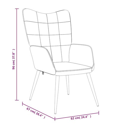 Fotel z podnóżkiem, niebieski, obity tkaniną na Arena.pl