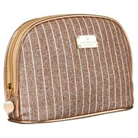 kosmetyczka na kosmetyki w kolorze rosegold - peterson