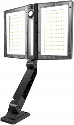 LAMPA SOLARNA FILLIPO REFLEKTOR ZEWNĘTCZNY PODWÓJNY LED Z CZUJNIKIEM RUCHU na Arena.pl