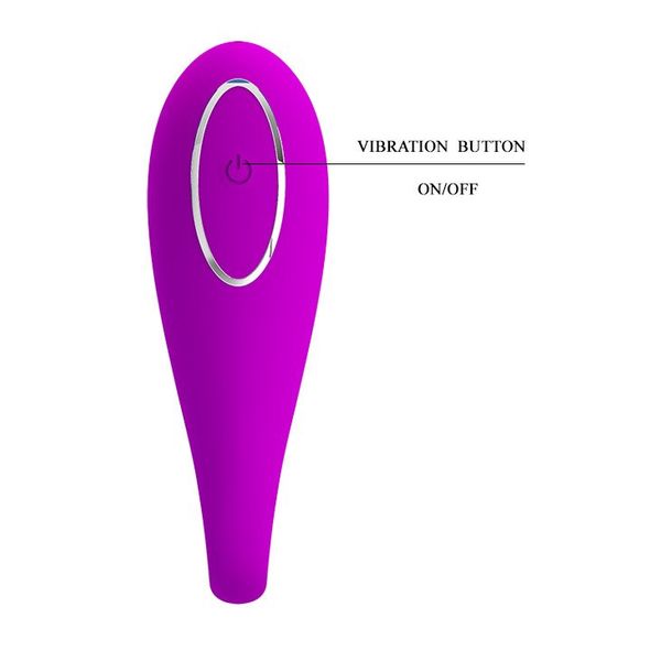 Silikonowy Wibrator Dla Pary - Pretty Love August Bluetooth zdjęcie 7
