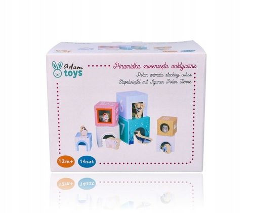 Piramida z kubeczków zwierzęta arktyczne na Arena.pl