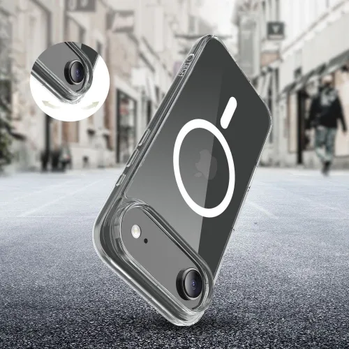 Etui Tech-Protect FlexAir Hybrid MagSafe na iPhone 17 Air - przezroczyste na Arena.pl