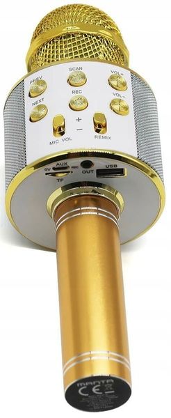MIKROFON KARAOKE GŁOŚNIK BLUETOOTH MANTA MODULACJA zdjęcie 13