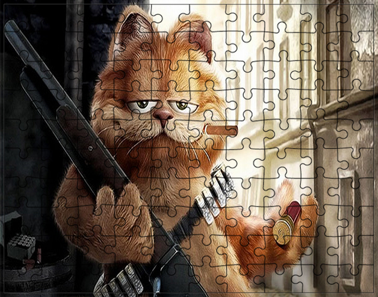 Puzzle Garfield zdjęcie 1