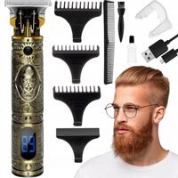 Maszynka Trymer do Strzyżenia Brody Zarostu Włosów Golarka z Regulacją 4w1