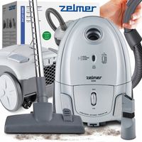 ODKURZACZ WORKOWY ZELMER EDEK UNIWERSALNA SZCZOTKA 2w1 + KOŃCÓWKI ECO 800W