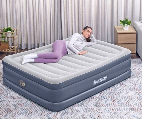 Materac Dmuchany DWUOSOBOWY ŁÓŻKO z POMPKĄ el. 203x152x51cm BESTWAY na Arena.pl