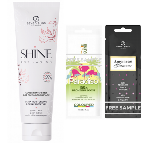 7suns Shine 50x Przyspieszacz Do Opalania Twarzy + Gratisy na Arena.pl