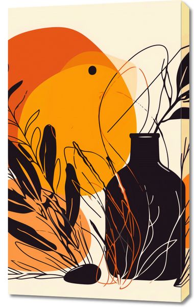 Obraz 60x100cm Jaskrawy Zachód zdjęcie 1