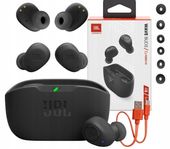 Prezent Oryginalne Słuchawki bezprzewodowe JBL Wave Buds Czarne