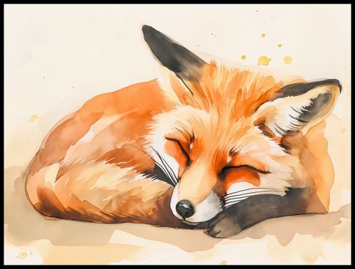 Plakat 100x75cm Akwarelowa Sielanka na Arena.pl