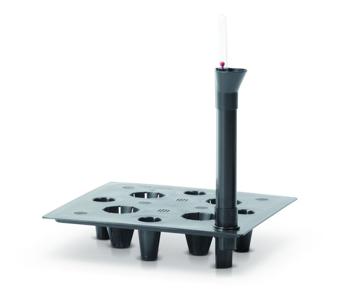 Doniczka DRTS240 + wkład, nawadniacz, keramzyt 1l Zestaw zdjęcie 5