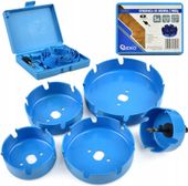 Otwornice widiowe GEKO 64-127 mm do drewna, płyt gipsowych i MDF 5 el.