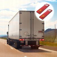 LAMPY TYLNE LED DO PRZYCZEPKI ZESTAW LAMP DO PRZYCZEP NACZEP LAWET TYLNA