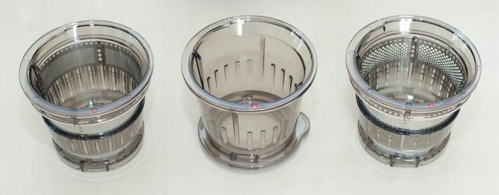 WYCISKARKA WOLNOOBROTOWA GRASS SOKOWIRÓWKA SREBRNA DUŻY OTWÓR BERLINGER zdjęcie 6