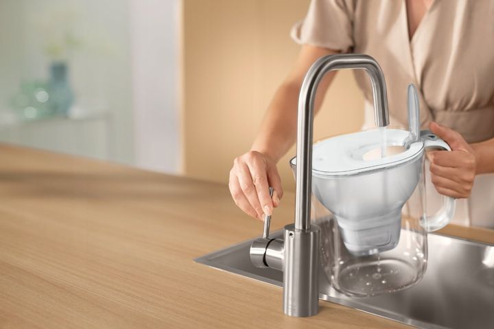 Szary dzbanek filtrujący BRITA Style XL + filtr do wody MAXTRA PRO Pure zdjęcie 7
