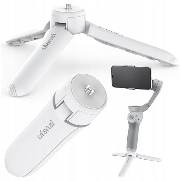 Tripod 1/4" Mini Uchwyt ULANZI MT-10 do Gimbali DJI Osmo Mobile 6 OM 5 4 SE zdjęcie 8