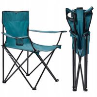 Krzesło Turystyczne Wędkarskie Składane Kempingowe Ogrodowe Plażowe METEOR