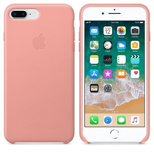 Apple iPhone 8 Plus / 7 Plus Leather Case - Soft Pink na Arena.pl