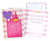 Karnet B6 Urodziny Zamek