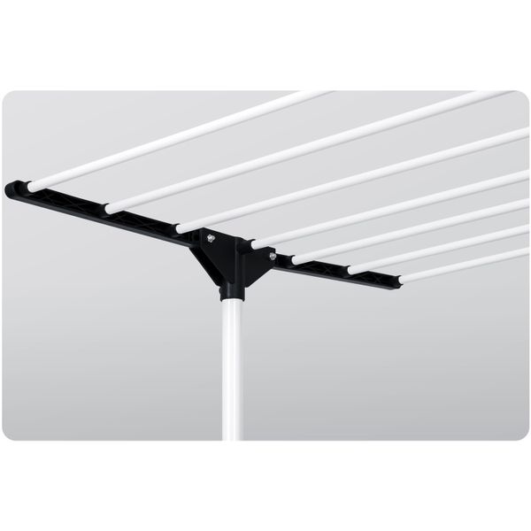 Suszarka na pranie stojąca rozkładana Delia biała 15 m.b. zdjęcie 6