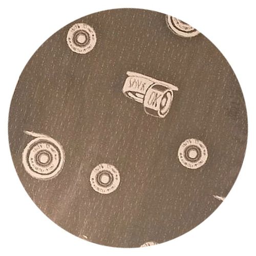 Firanka a'la panel Lewis szerokość 100 cm 🔲 DomoweTekstylia | WN726L 100 na Arena.pl