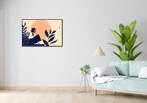 Plakat 91,5x61cm Kontemplacja na Arena.pl