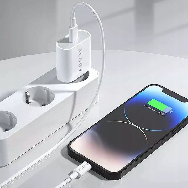 ŁADOWARKA SZYBKA USB C 20W +KABEL LIGHTNING DO IPHONE 12 13 14 PRO MAX PLUS zdjęcie 11